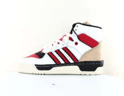 Adidas Adidas Rivalry Hi Blanc Rouge Beige Noir FZ6332