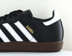 Adidas Adidas Samba Noir Blanc Gomme 019000 -Mode Chaussure Magasin samba noir blanc gomme03