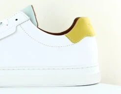 Schmoove Schmoove Spark Clay Blanc Jaune Ice KMNHXM04C7 -Mode Chaussure Magasin schmoove spark clay blanc jaun i03