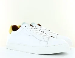 Schmoove Schmoove Spark Clay Blanc Jaune Ice KMNHXM04C7 -Mode Chaussure Magasin schmoove spark clay blanc jaun i04 scaled