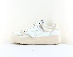 Schmoove Schmoove Smatch Sneaker Blanc Or Beige