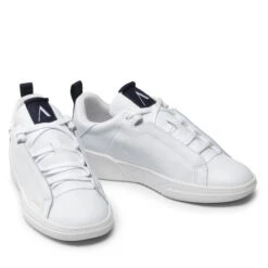 Sneakers ARKK Copenhagen Uniklass Leather S-C18 IL4601-1052-W White Midnight -Mode Chaussure Magasin sneakers arkk copenhagen uniklass leather s c18 il4601 1052 w white midnight 4