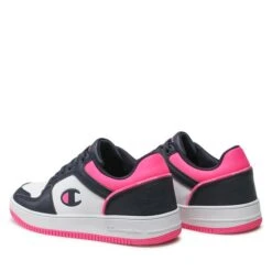 Sneakers Champion Rebound 2.0 Low S11470-CHA-WW017 Wht/Nny/Fucsia -Mode Chaussure Magasin sneakers champion rebound 2 0 low s11470 cha ww017 wht nny fucsia 2