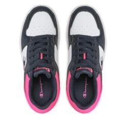 Sneakers Champion Rebound 2.0 Low S11470-CHA-WW017 Wht/Nny/Fucsia -Mode Chaussure Magasin sneakers champion rebound 2 0 low s11470 cha ww017 wht nny fucsia 4