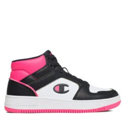 Sneakers Champion Rebound 2.0 Mid S11471-CHA-WW017 Wht/Nny/Fusia -Mode Chaussure Magasin sneakers champion rebound 2 0 mid s11471 cha ww017 wht nny fusia 1
