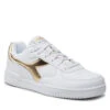 Sneakers Diadora Raptor Low Metalic Satin Wn 101.178641 01 C1070 White/Gold
