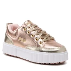 Sneakers Fila Sandblast F Wmn FFW0189.23013 Gold/Rose Gold -Mode Chaussure Magasin sneakers fila sandblast f wmn ffw0189 23013 gold rose gold 5