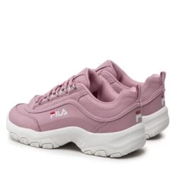 Sneakers Fila Strada Low Teens FFT0009.40024 Mauve Shadows -Mode Chaussure Magasin sneakers fila strada low teens fft0009 40024 mauve shadows 2
