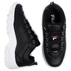 Sneakers Fila Strada Low Wmn 1010560.25Y Black -Mode Chaussure Magasin sneakers fila strada low wmn 1010560 25y black 4