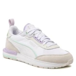 Sneakers Puma R22 383462 25 Gray/White/Violet/Min Burst