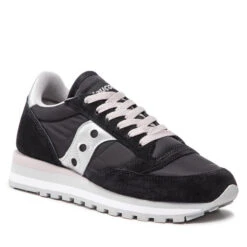 Sneakers Saucony Jazz Triple S60530-15 Black/Silver -Mode Chaussure Magasin sneakers saucony jazz triple s60530 15 black silver 5