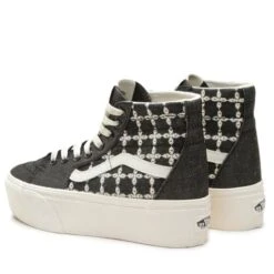 Sneakers Vans Sk8-Hi Tapered VN0A5JMKBMA1 Denim Mix Black -Mode Chaussure Magasin sneakers vans sk8 hi tapered vn0a5jmkbma1 denim mix black 2