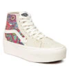Sneakers Vans Sk8-Hi Tapered VN0A7Q5PDJR1 Paisley Bloom Turtledove