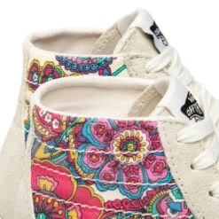 Sneakers Vans Sk8-Hi Tapered VN0A7Q5PDJR1 Paisley Bloom Turtledove -Mode Chaussure Magasin sneakers vans sk8 hi tapered vn0a7q5pdjr1 paisley bloom turtledove 4