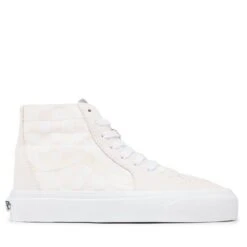 Sneakers Vans Sk8-Hi Tapered VN0A7Q62C131 Crystal Sidestripe White -Mode Chaussure Magasin sneakers vans sk8 hi tapered vn0a7q62c131 crystal sidestripe white 1