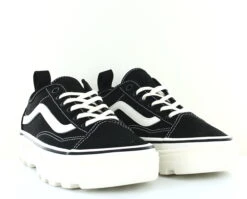 Vans Vans Old Skool Sentry Noir Blanc -Mode Chaussure Magasin vans oldskool sentry noir blanc04