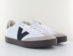 Victoria Victoria Berlin Victoria Blanc Noir Marron -Mode Chaussure Magasin victoria berlin blanc noir04