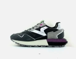 Victoria Victoria Wing Patch Noir Argent